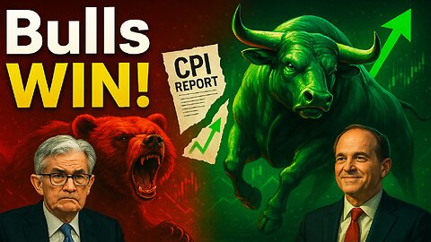 CPI SHOCK 🚀 Bears Wrecked, Fed in Chaos — Bulls Take Control!