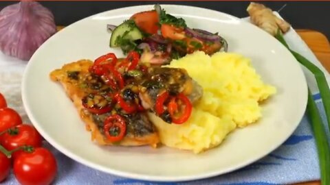 The best fish recipe my Hungarian friends taught me ! I don't fry fish anymore!!! 😋 🥰❤️❤️‍🔥