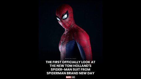 Tom Holland's New Spiderman Costume