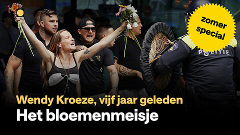 Wendy Kroeze, alias 'Het Bloemenmeisje', vijf jaar geleden