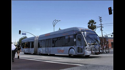 LACMTA Metro Liner #9495 005 NABI 65-BRT
