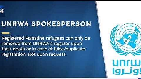 UNWRA refuses to delist man as 'Palestinian refugee'