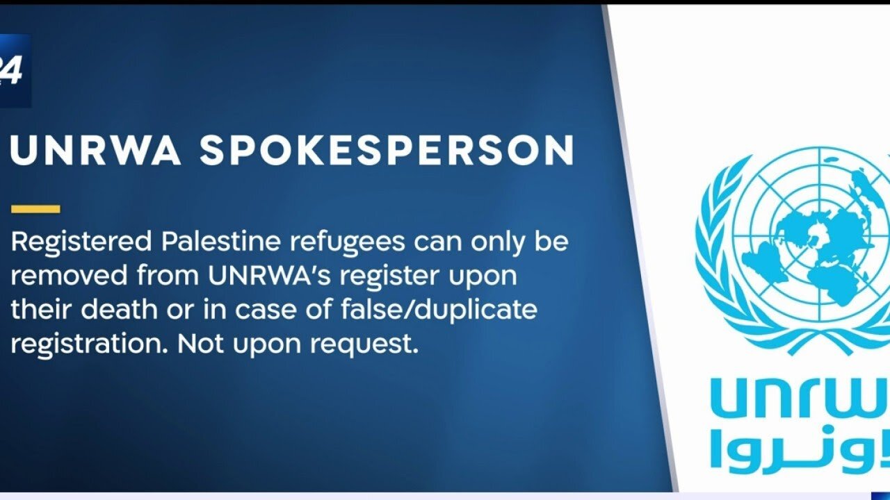 UNWRA refuses to delist man as 'Palestinian refugee'