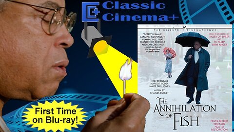 James Earl Jones in his most unique role The Annihilation of Fish for the first time on Home Video