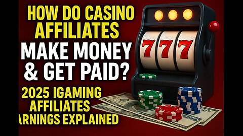 How do casino affiliates make money and get paid? 2025 iGaming affiliates earnings explained