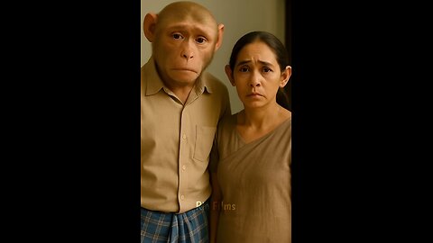 A monkey sad story