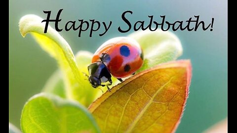 Happy Sabbath