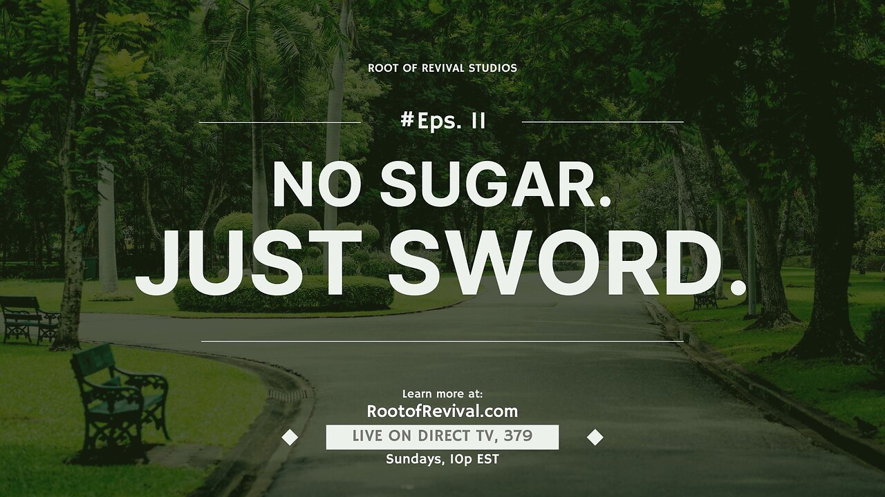 No sugar. Just sword. - The Root of Revival Television Broadcast