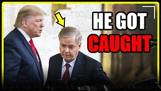 Lindsey Graham just got EXPOSED.