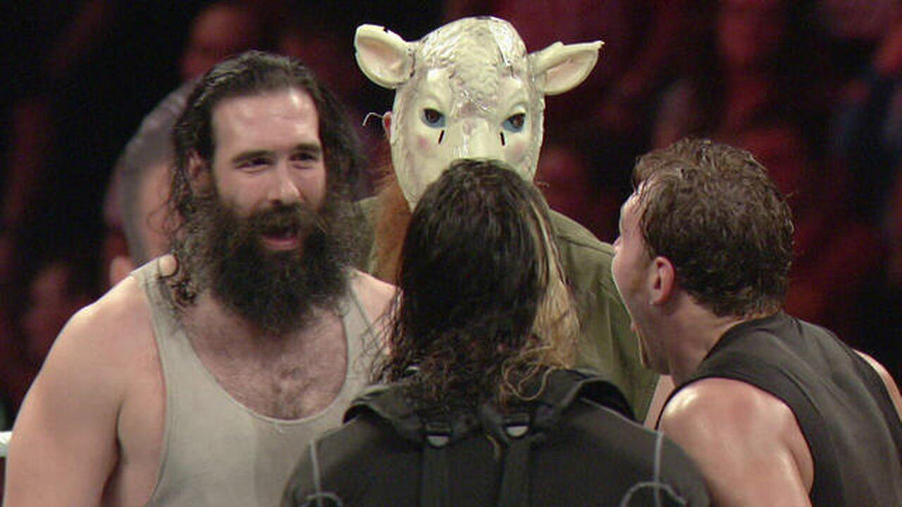 Unseen footage of the fight between The Shield and The Wyatts: Nov. 13, 2013 @wwefree