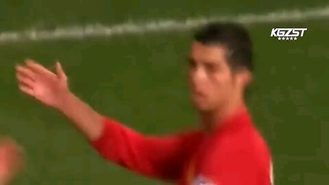 Cristiano Ronaldo on the spot goal
