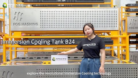 B24 Immersion Cooling Tank - Scalable Solution for Warehouse Mining