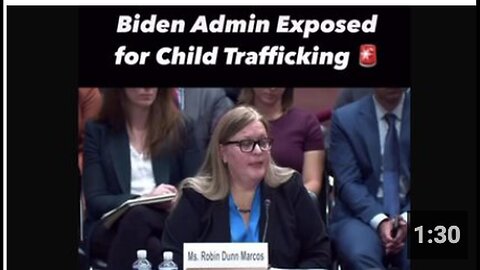 "Biden Administration Accused of Involvement in Child Trafficking"