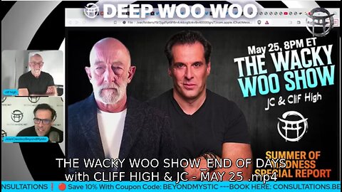THE WACKY WOO SHOW_END OF DAYS with CLIFF HIGH & JC - MAY 25