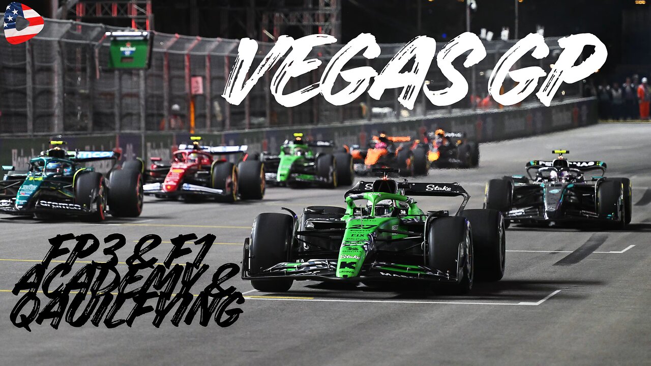 🏎 🌃 VEGAS GP FP3, F1 ACADEMY RACE & QUALI LIVE REACTIONS + F1 25 GAMEPLAY #VEGAS
