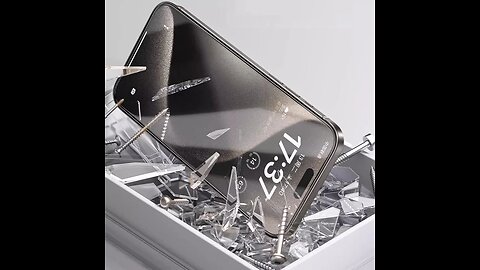 iPhone 15 High-Definition Tempered Glass Screen Protector