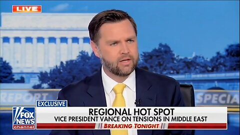 JD Vance On Trump's Ceasefire Announcement