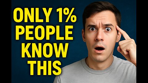 Only 1% Know This