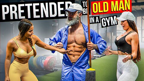 Elite Powerlifter Pretended to be an OLD MAN CLEANER #6 | Anatoly GYM PRANK