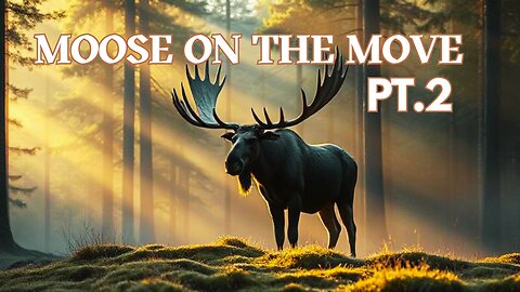 Moose On The Move - A Toddler Song About a Calm Moose!