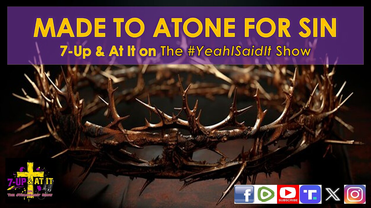 WORD OF THE DAY: HEBREWS 10:18 - MADE TO ATONE FOR SIN