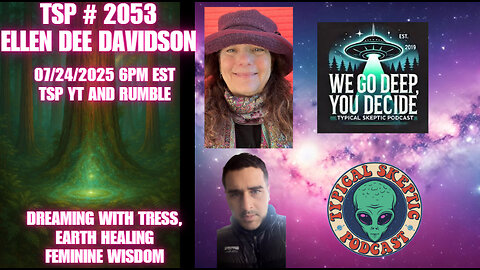 🌲 TSP #2095 – Ellen Dee Davidson: Sacred Forest Bathing & Nature’s Mystical Wisdom