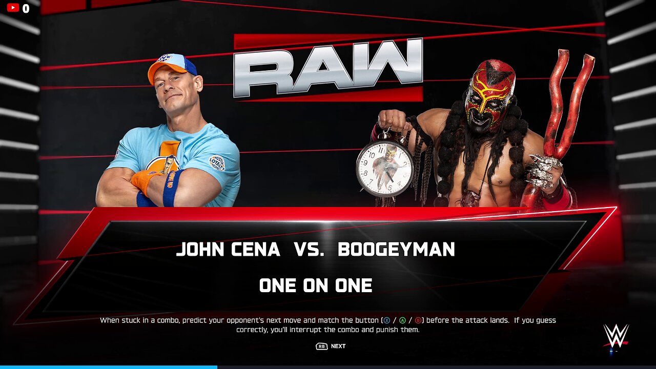 John Cena vs Boogeyman | WWE2K25