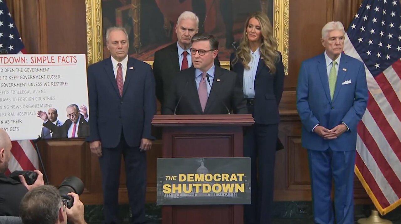 Mike Johnson GOES OFF On Gov't Shutdown