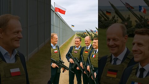 ‘Putin’ Mocks EU Defense Alliance in Poland️