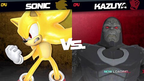 Super Sonic vs Darkseid (Kazuya) - SSBU Quickie -By SoniDelta/LuXejin/Xecho88