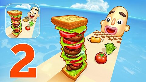 Sandwich Runner - Gameplay Walkthrough Part 2 - Level 11-20 (iOS, Android)