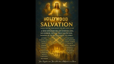 Cross kick Studio Films Hollywood Salvation poster 1