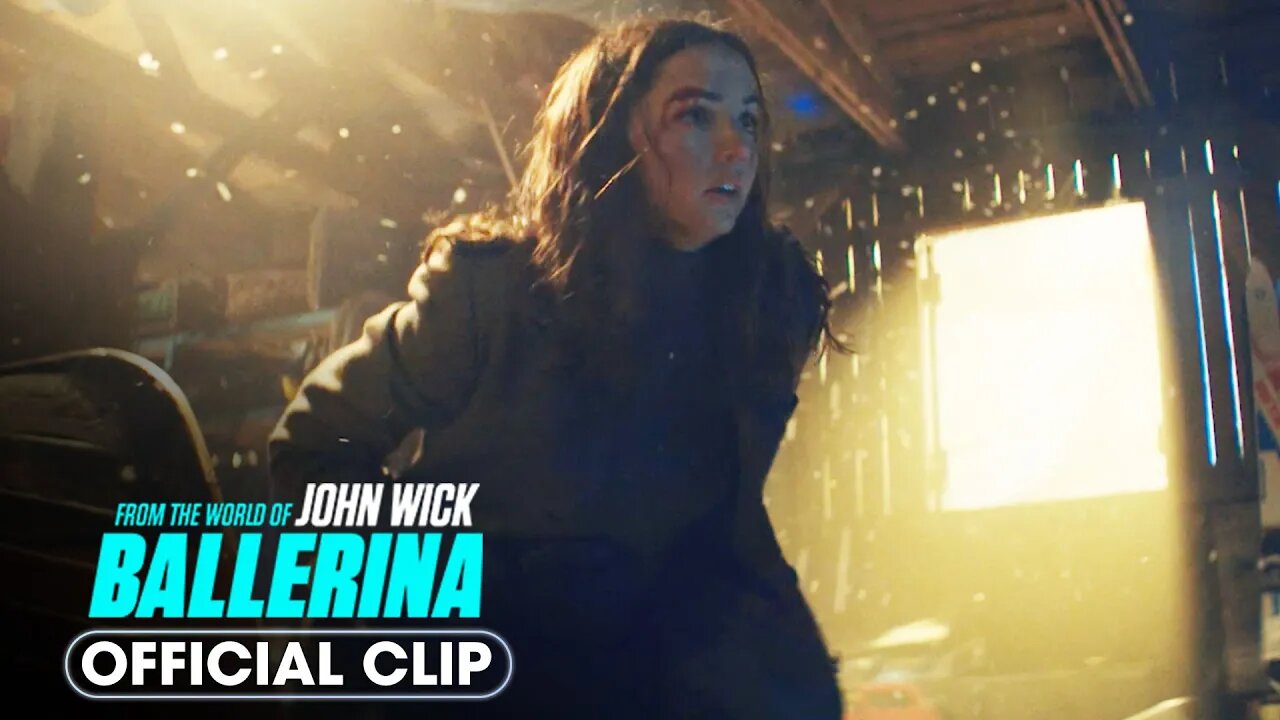 From the World of John Wick: Ballerina (2025) Official Clip Ice Skating - Ana de Armas