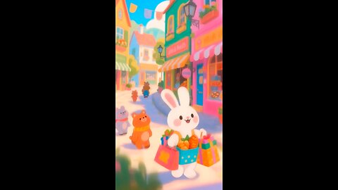 The Clever Rabbit’s Busy Day #shorts #shortvideo #cat