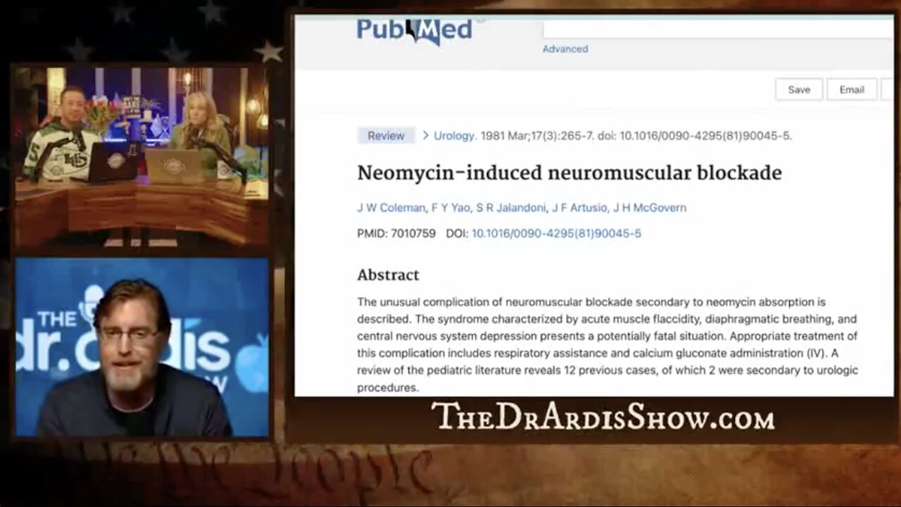 Spinal Stenosis Autoimmune Disease Measles Panic - Dr. Ardis Drops BOMBS
