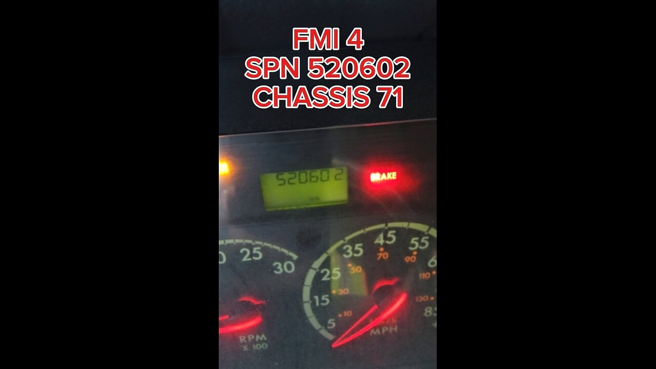 2015 Freightliner Cascadia SPN 520602 FMI 1 | Chassis 71 Code Fix #freightliner ##spn520602 #diy