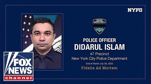 Details released on NYPD officer killed in office attack: 'Man of faith'