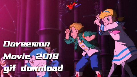 doraemon the movie 2018 nobita’s treasure island gif preview, Download in description