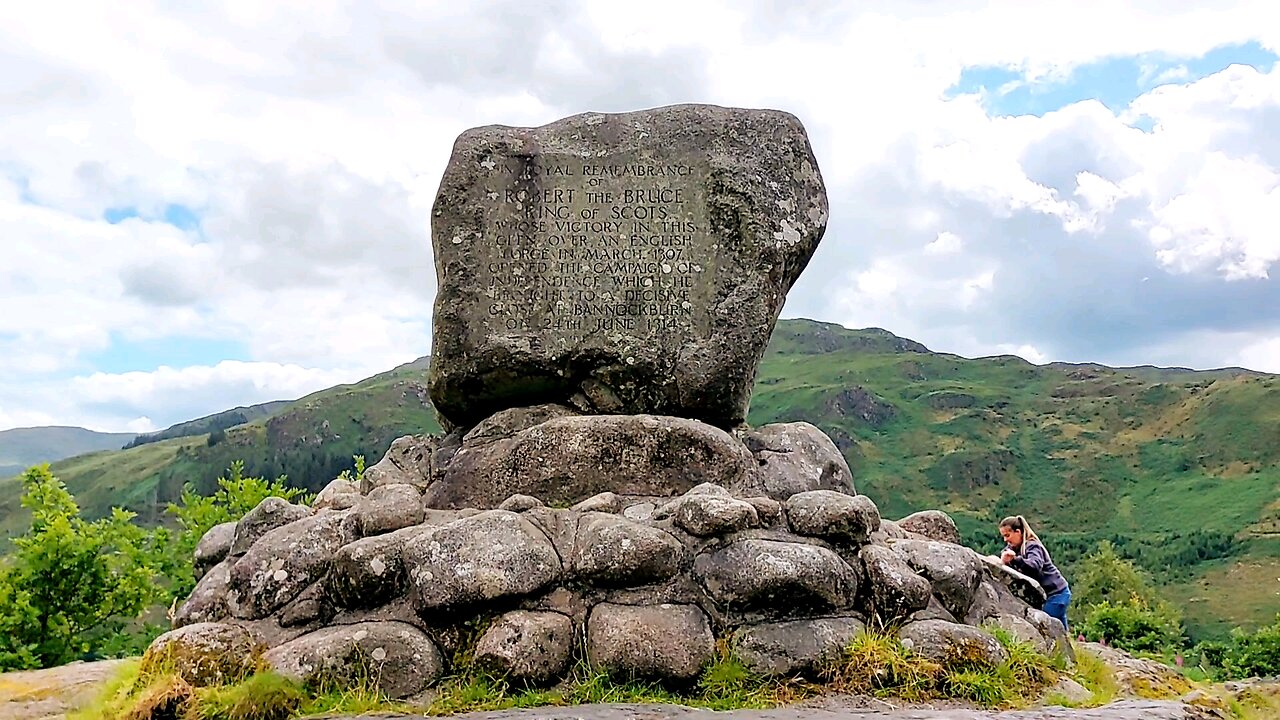 Glen Trool: Robert The Bruce Stone 🏴