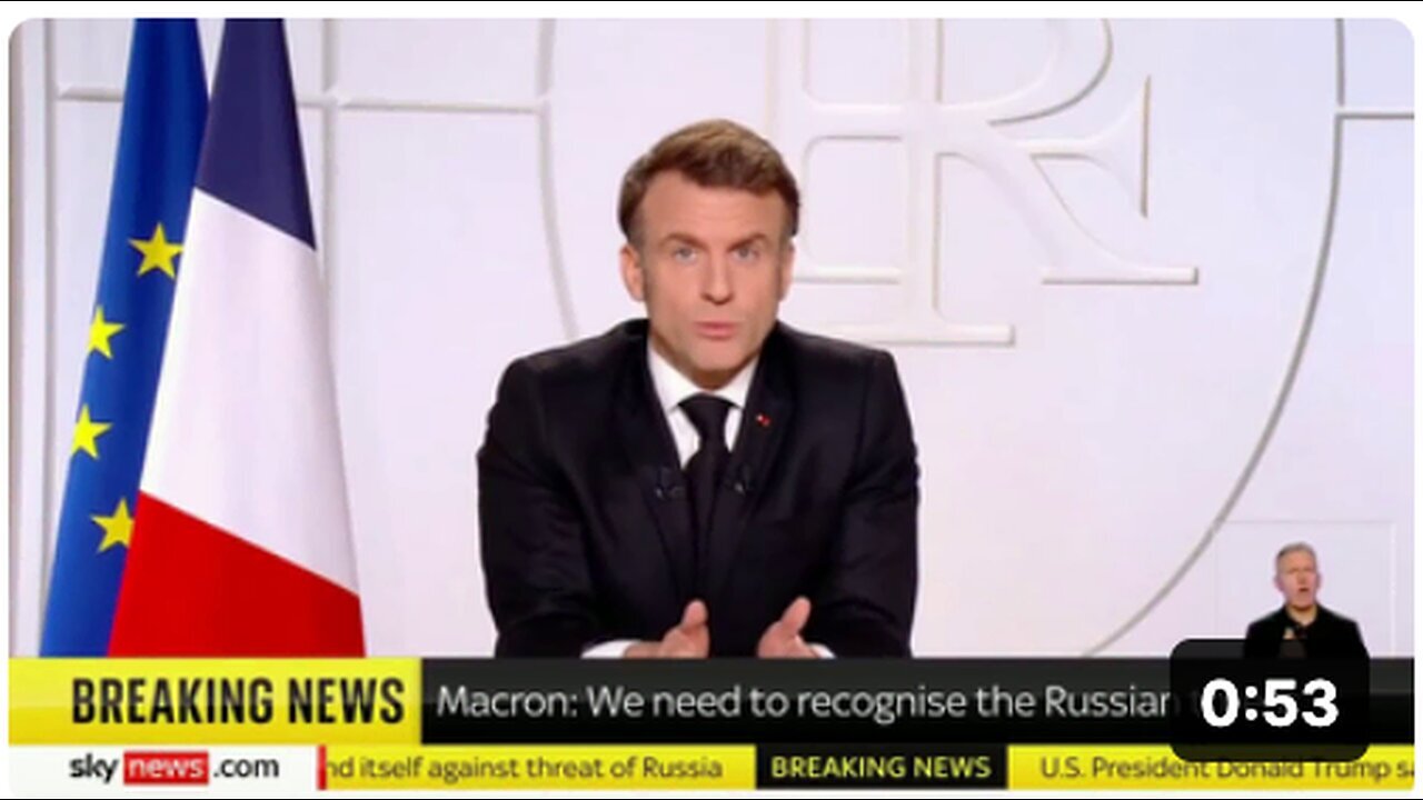 "Emmanuel Macron Extends France's Nuclear Umbrella to Safeguard Europe"