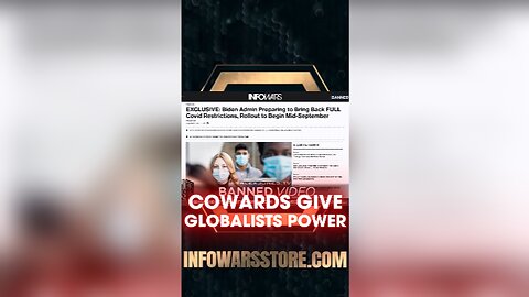 Alex Jones & Andrew Tate: Cowards Give The Globalists Power - 8/24/23