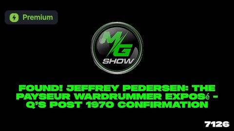 FOUND! Jeffrey Pedersen: The Payseur Wardrummer Exposé - Q’s Post 1970 Confirmation (Join Premium)