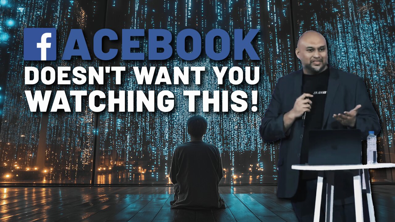 Facebook DELETED my video and DISABLED MY ACCOUNT because they don't want you watching this!