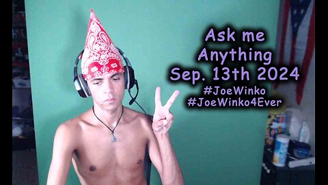 Ask Me Anything Livestream (Sep 13th 2024) - Joe Winko