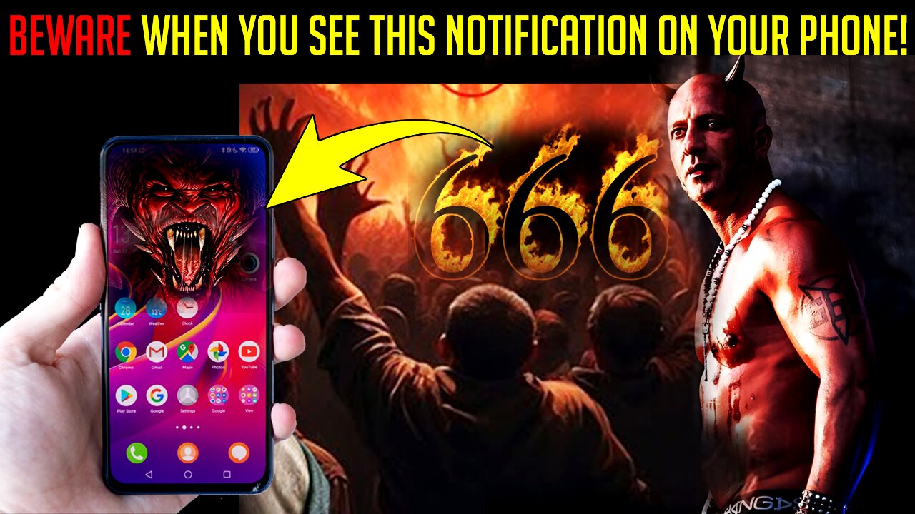 Be Careful What You Accept On Your PhonePC -The Antichrist Has Started!