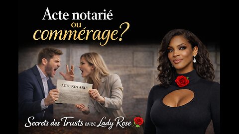 Acte notarié ou commérage sur les MS? | Secrets des Trusts avec Lady Rose 🌹