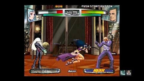 The King of Fighters Neowave gameplay Level 8 (PS2)