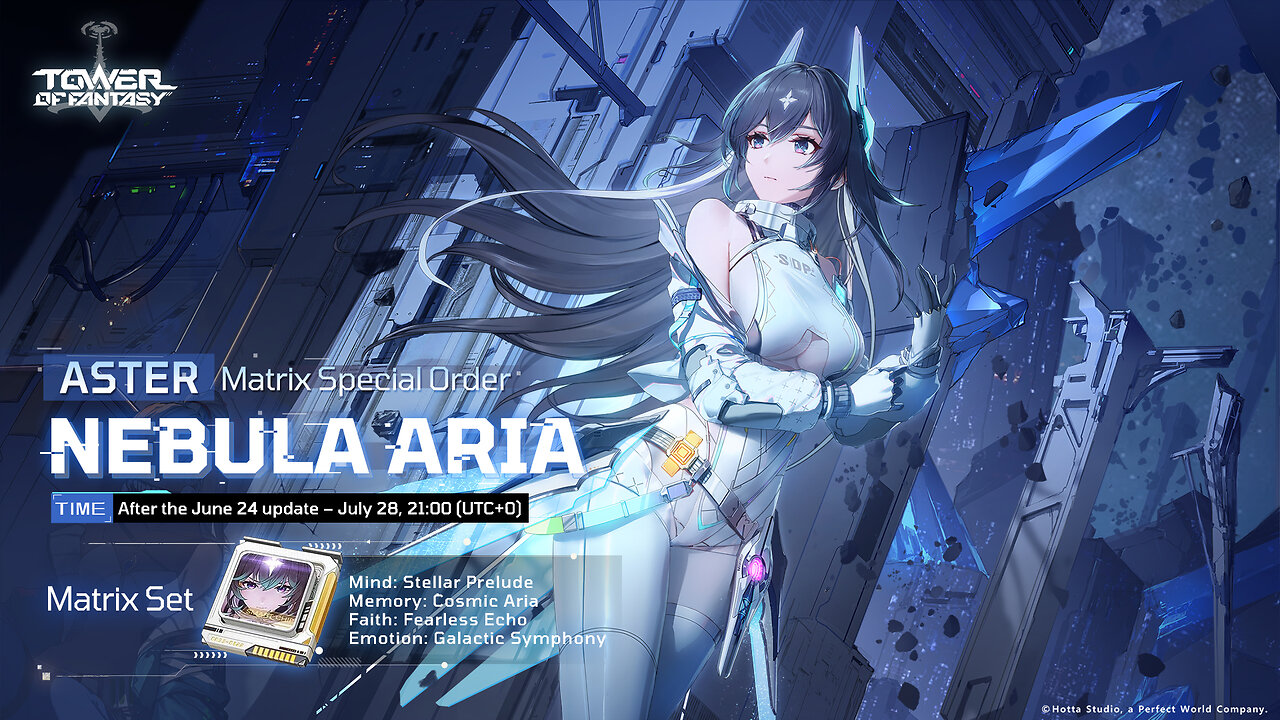 Tower of Fantasy Ver.5.1 The Scarlet Starfire Banner Gameplay Aster