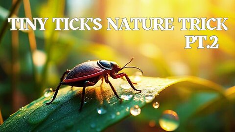 A Toddler Song About a Tick and Nature - Tiny Tick's Nature Trick Pt.2!