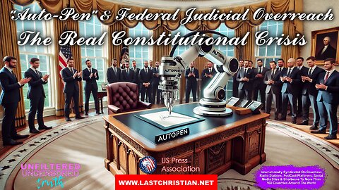 Auto Pen & Federal Judicial Overreach - The Real Constitutional Crisis